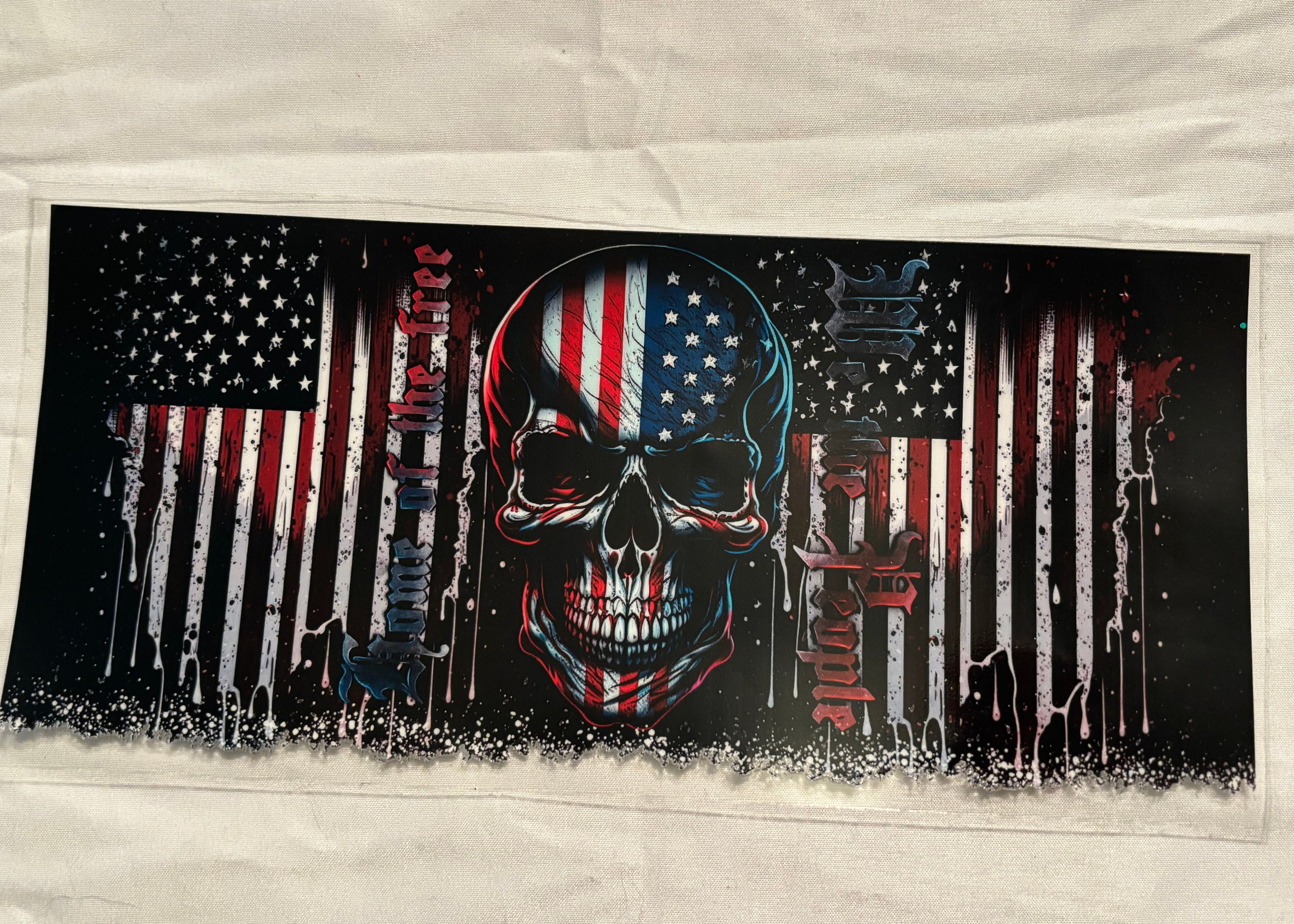 16 oz Fourth of July
