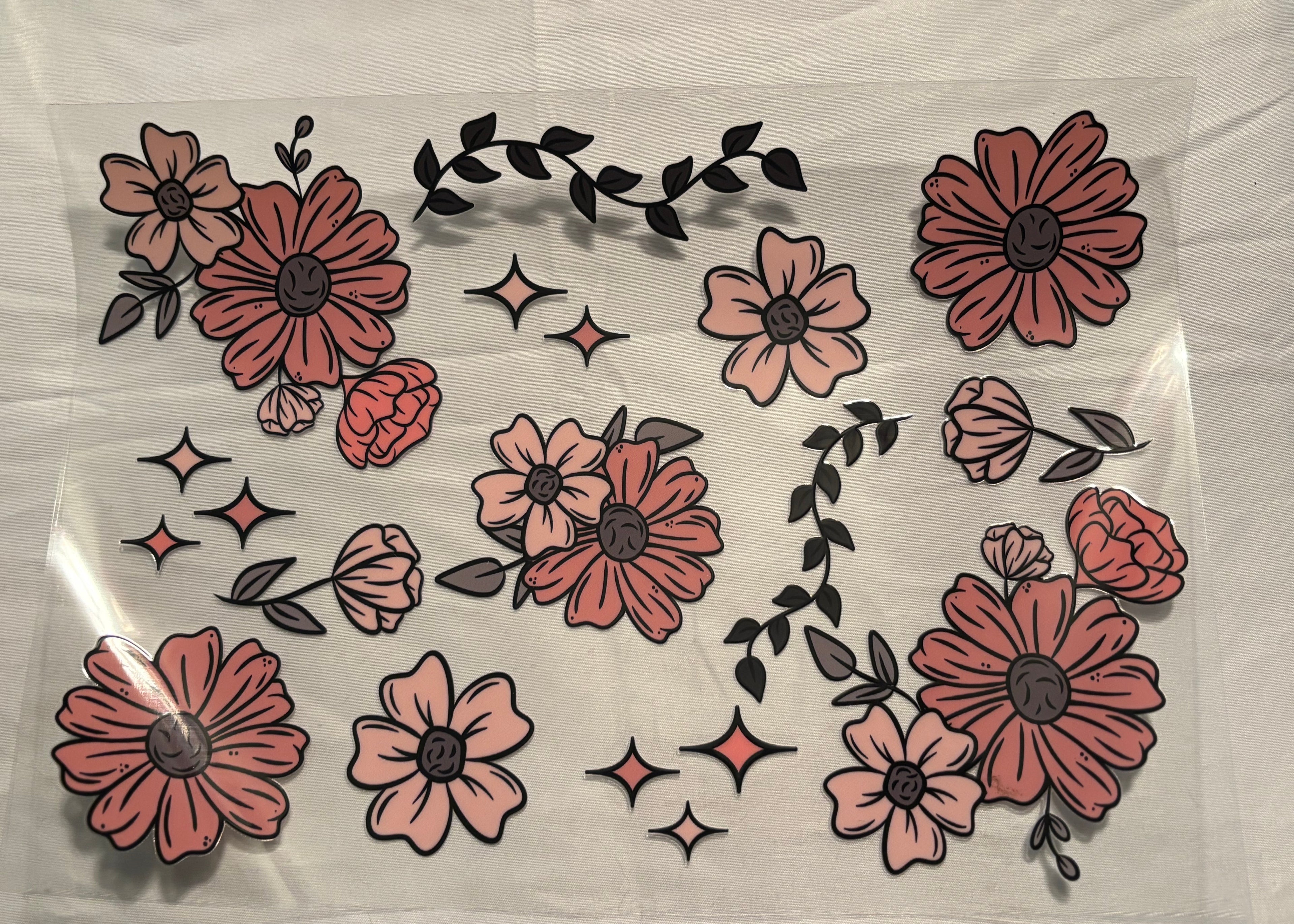 Pink flowers