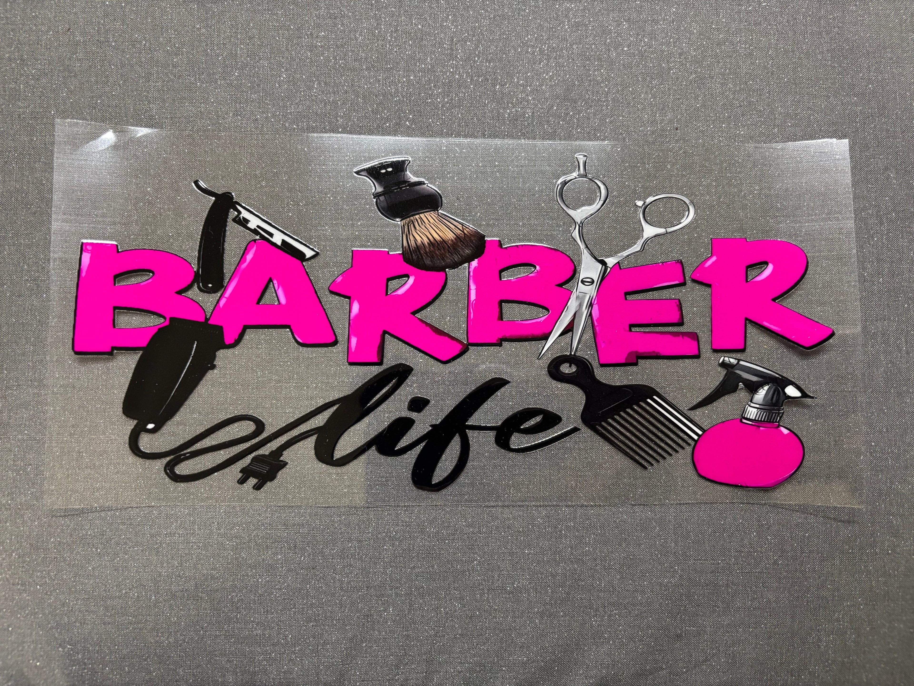 Black and Pink Barber life