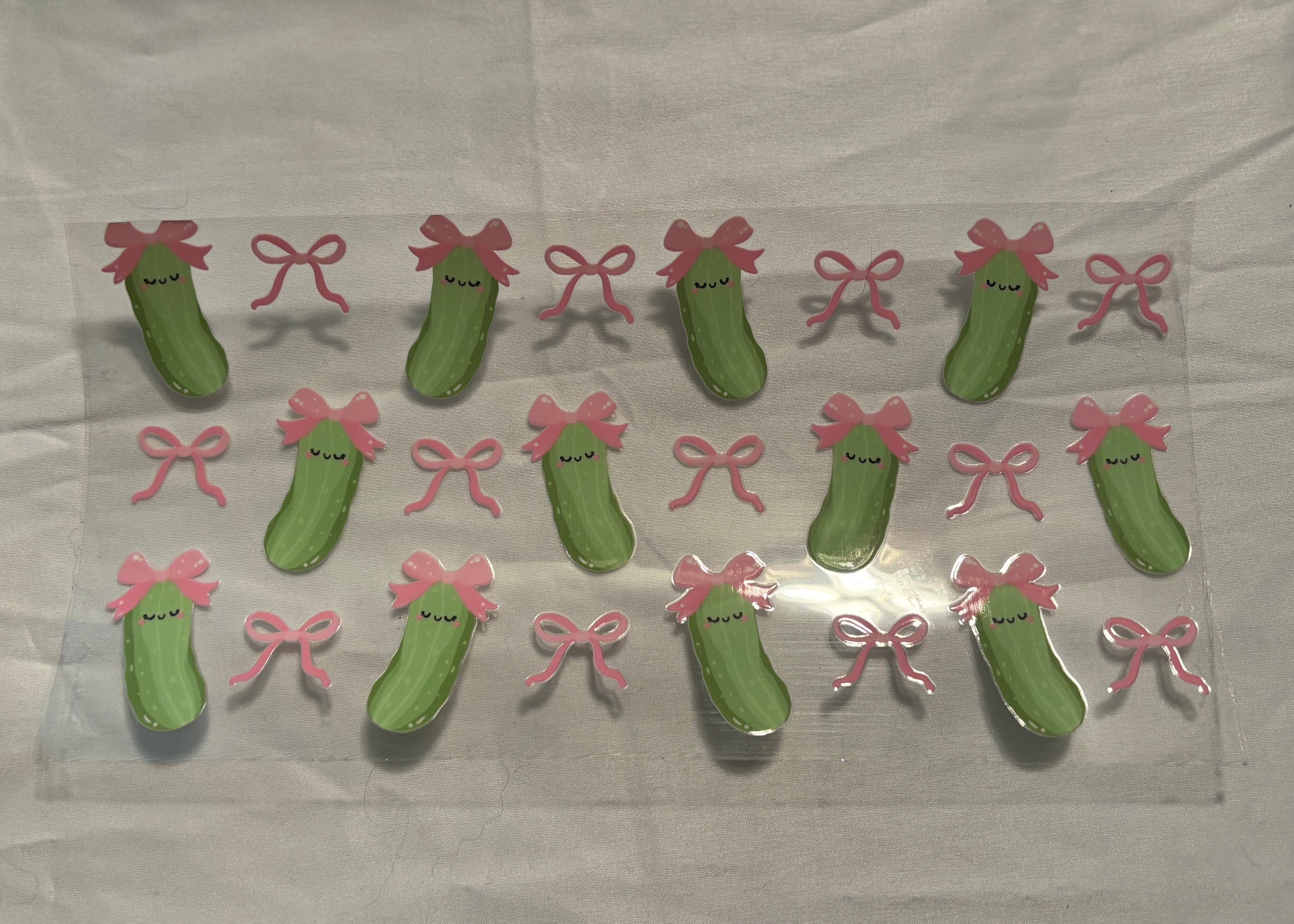 Pickles and bows