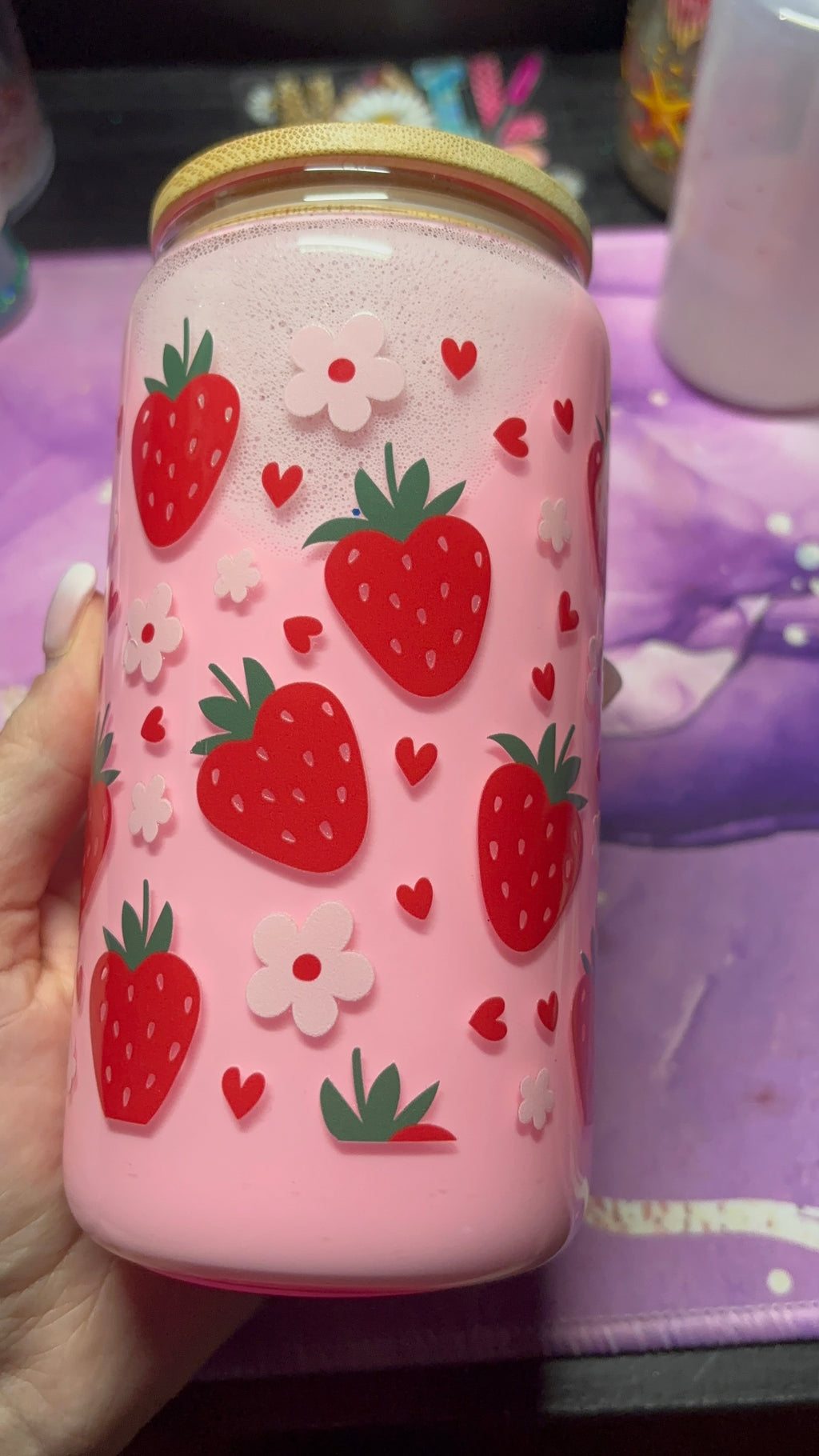 Strawberry milk