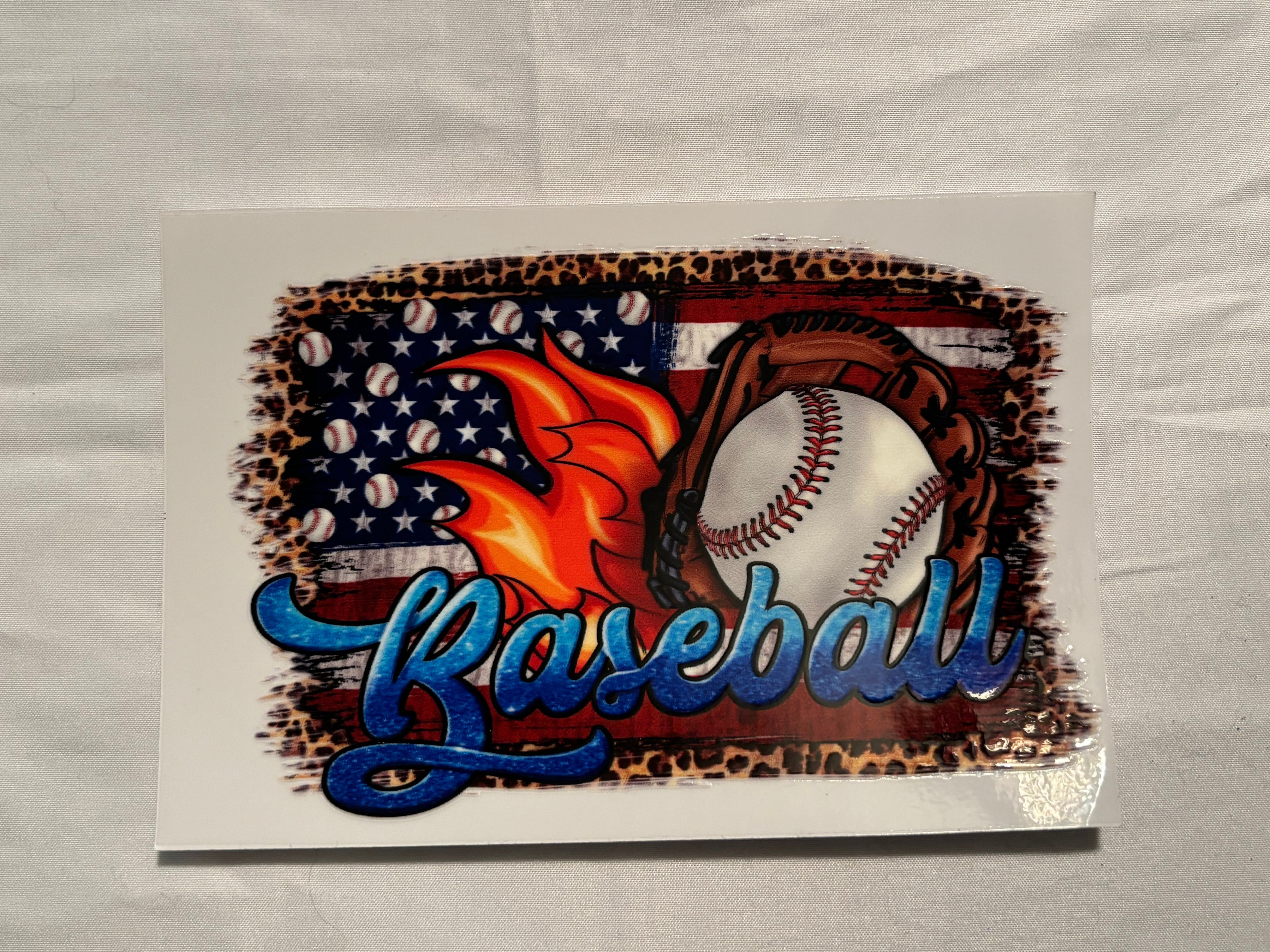 American Flag Baseball