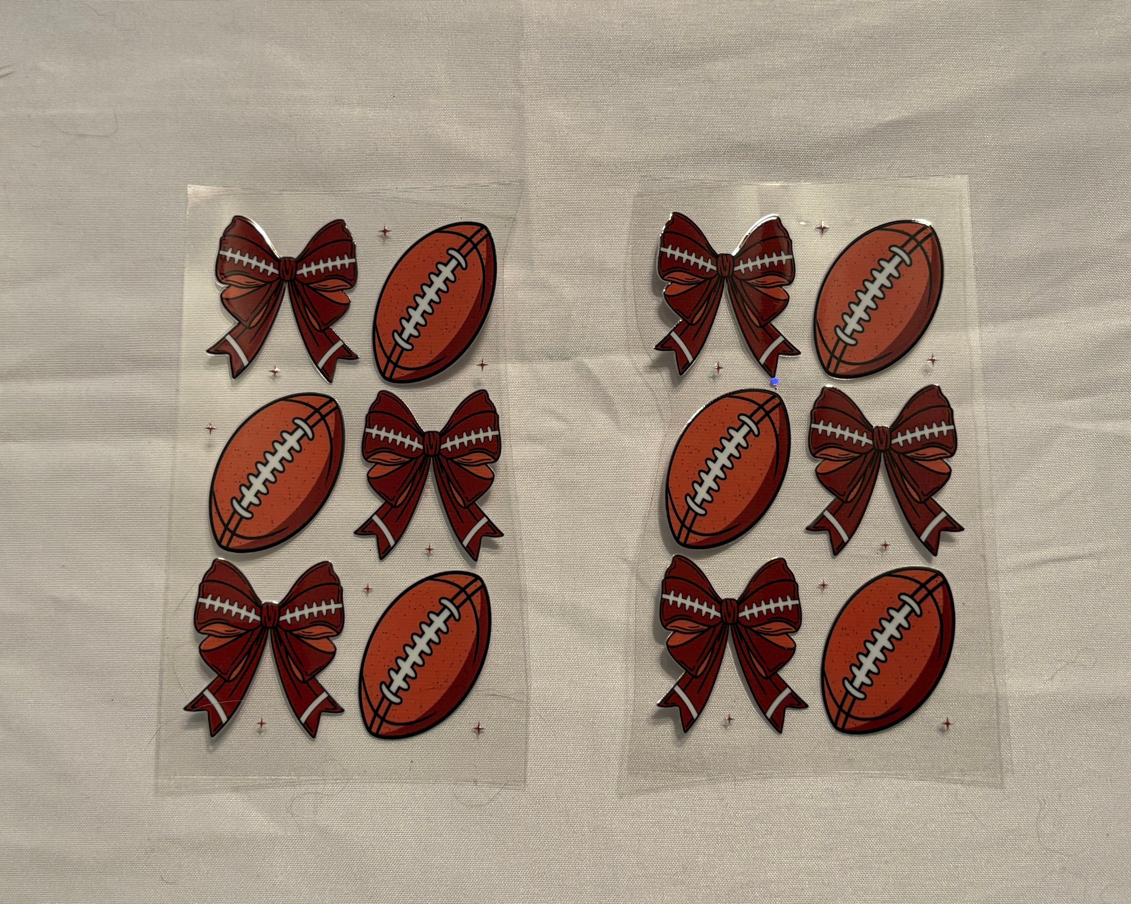 Football and bows