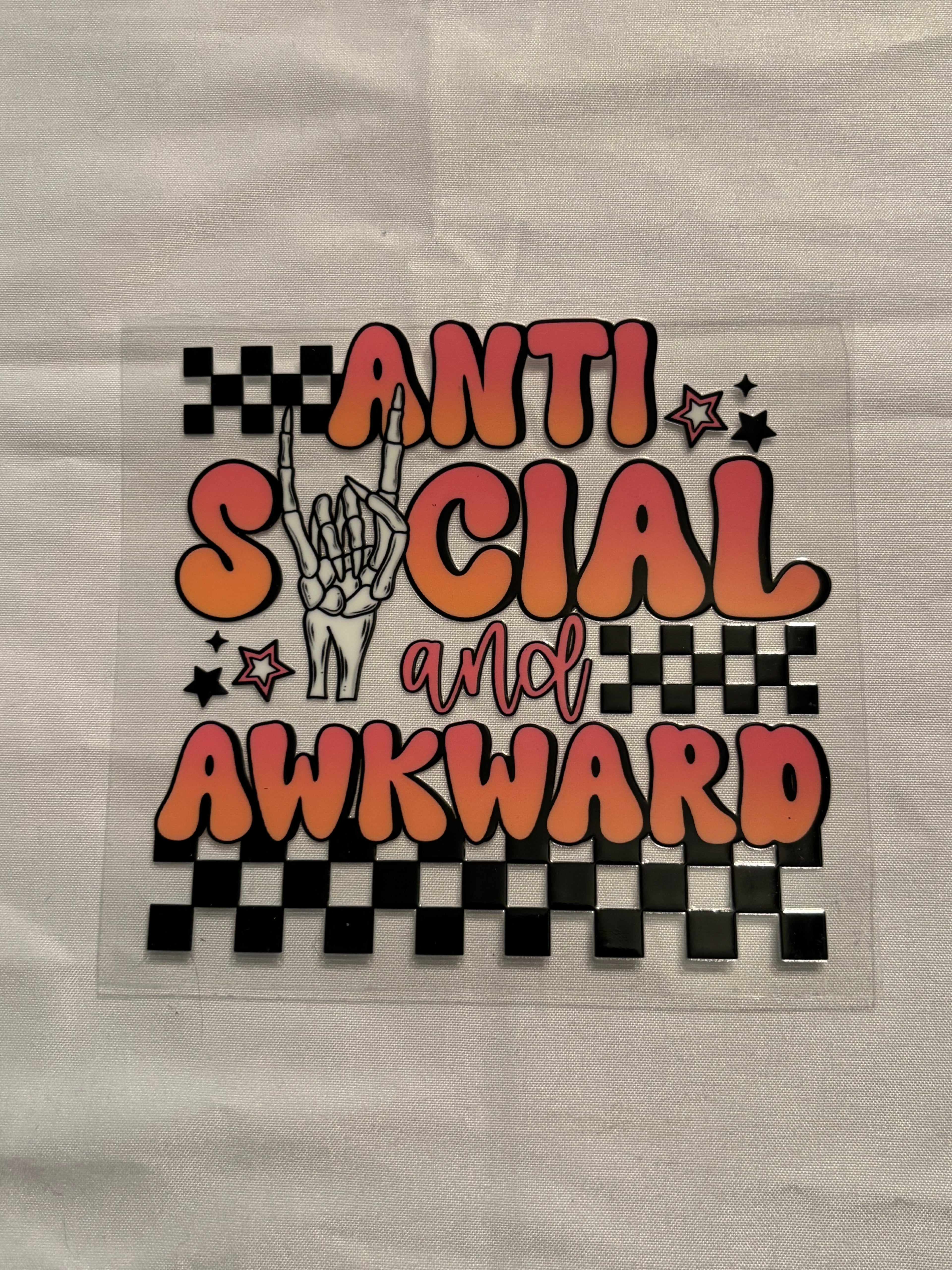 Anti social and awkward