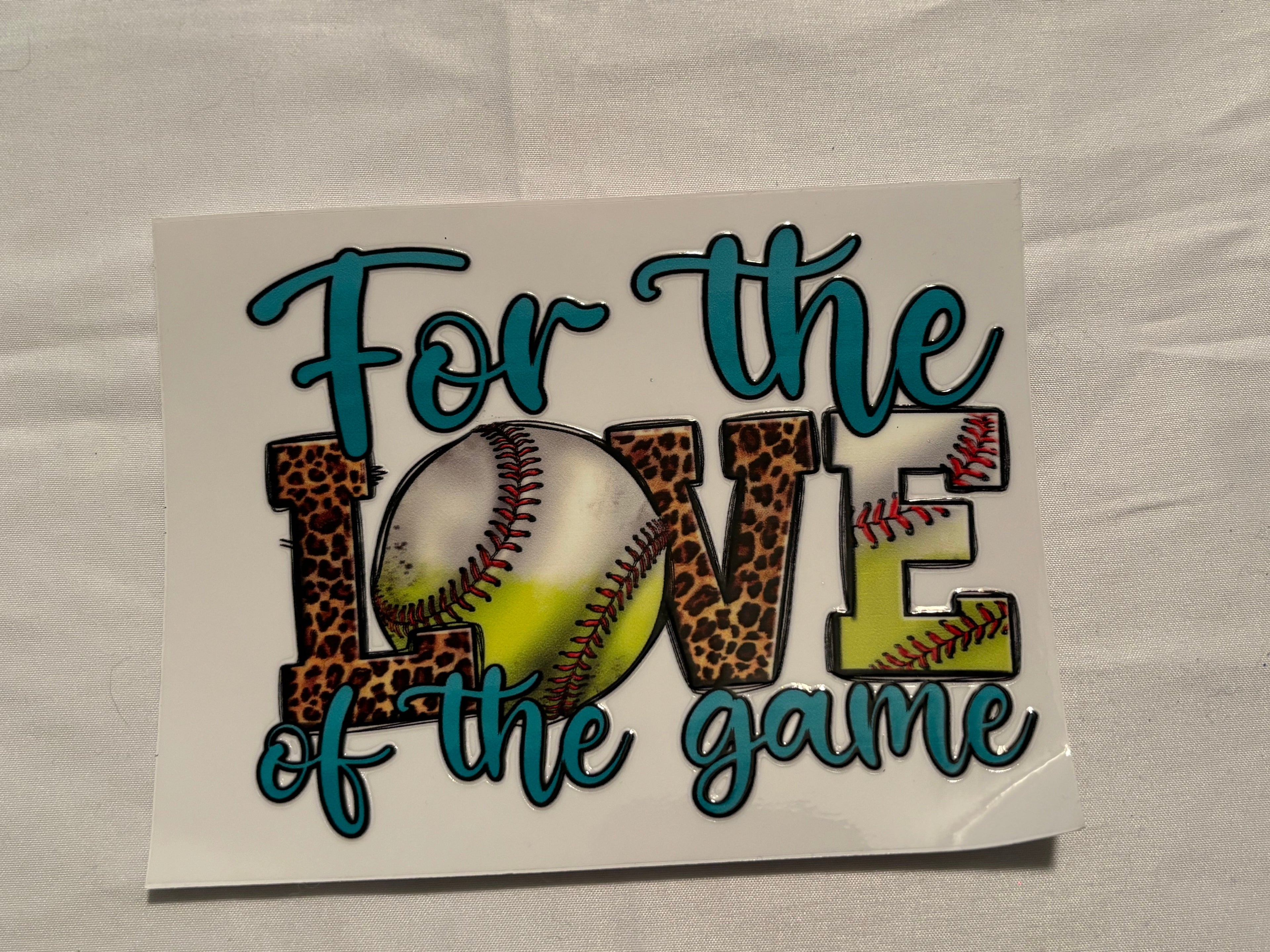 For the Love of the Game