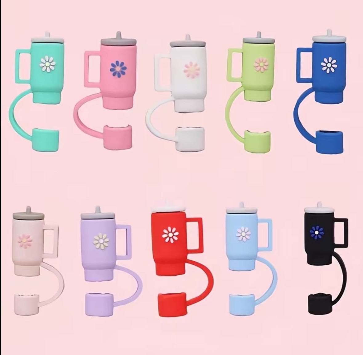 Tumbler Straw Toppers