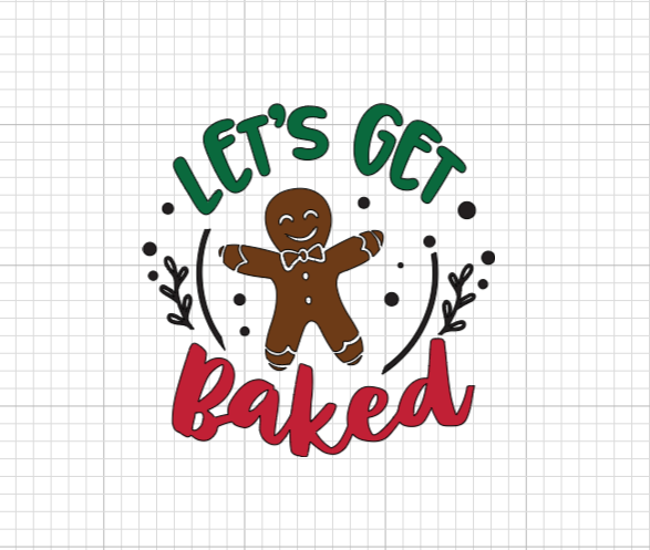 Let's Get Baked Decal