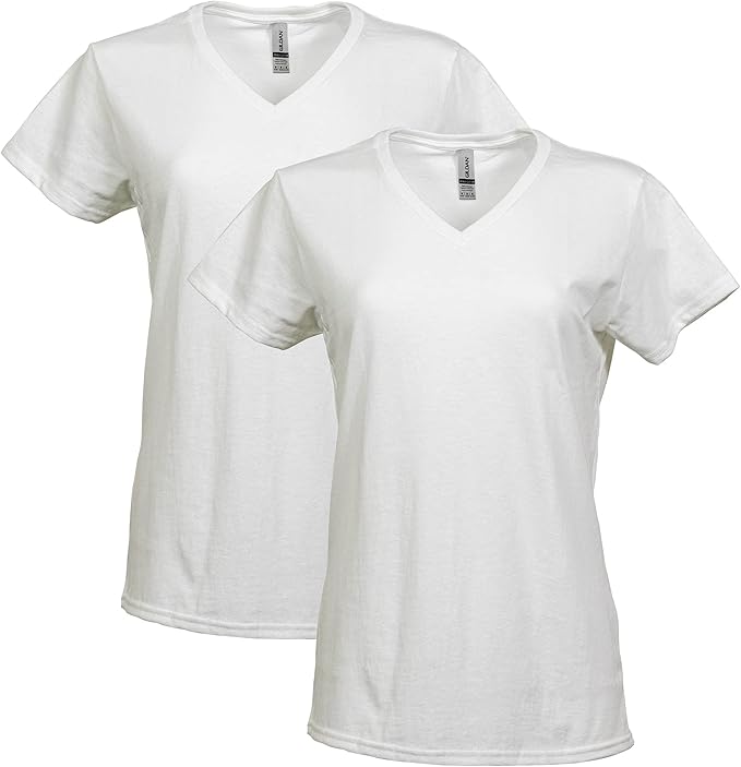 Women's Heavy Cotton V- Neck