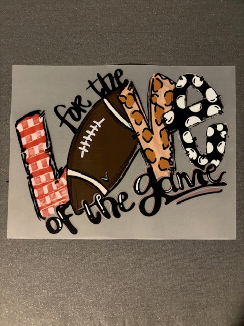 For the Love of the game